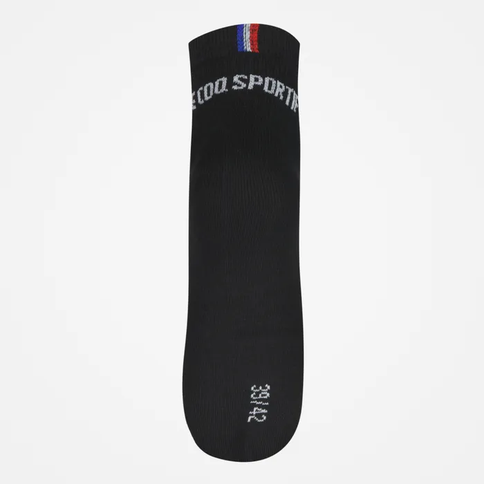 MenWomen Le Coq Sportif Socks Essentiels Socks Black MenWomen Le Coq Sportif Socks Essentiels Socks Black