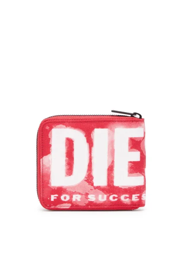 MenWomen Rave BiFold Coin Zip Xs Red Diesel Wallets MenWomen Rave BiFold Coin Zip Xs Red Diesel Wallets