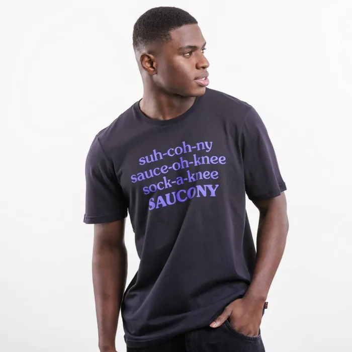 Men X Frank Cooke Rested TShirt Black Saucony Tops