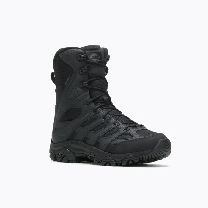 Merrell Boots Men Moab 3 8034 Tactical Zip Wp Wide Width Black