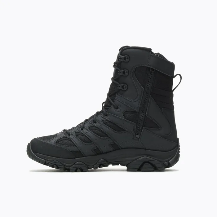 Merrell Boots Men Moab 3 8034 Tactical Zip Wp Wide Width Black