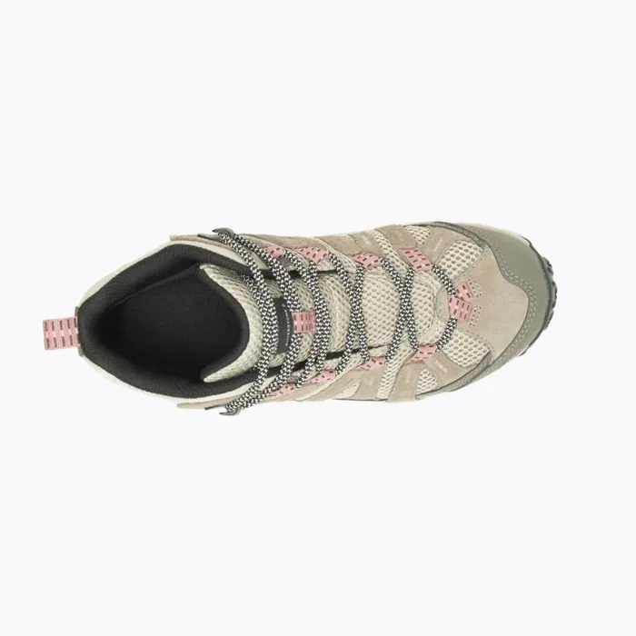 Merrell Boots Women Alverstone 2 Mid Waterproof Wide Width Aluminum