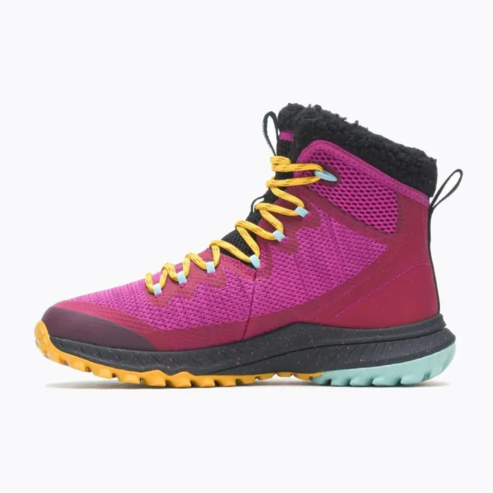 Merrell Boots Women Bravada Knit Bluff Polar Waterproof Fuchsia