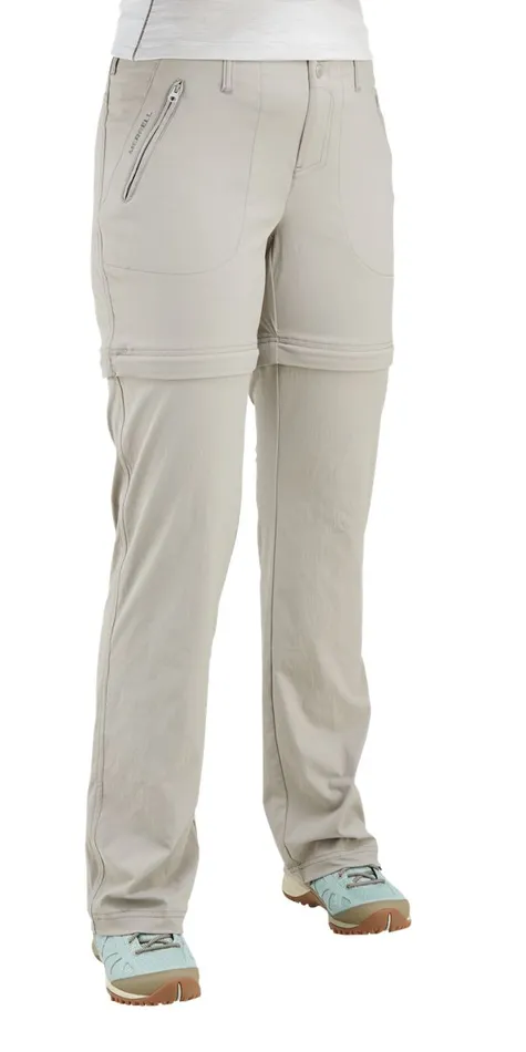 Merrell Bottoms Women Belay Convertible Pant Steeple Grey