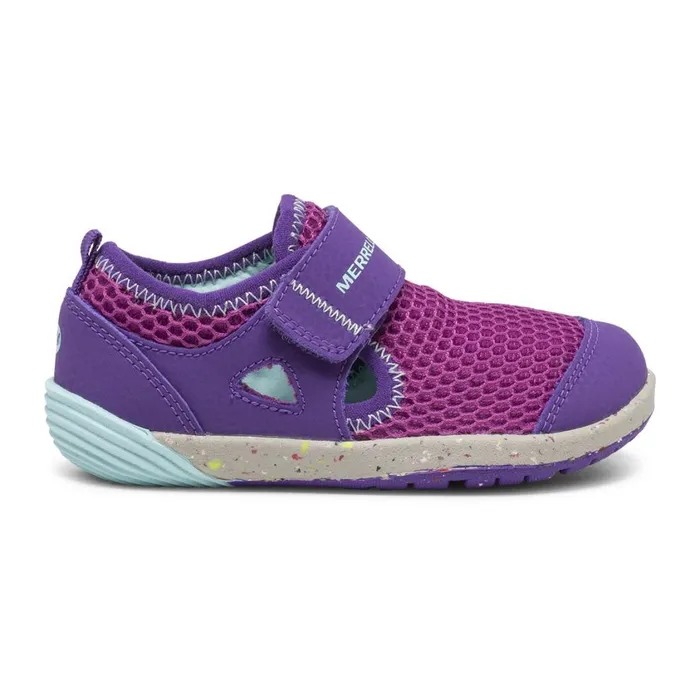 Merrell Sandals Kids Little Bare Steps H2o Sneaker Purpleturquoise