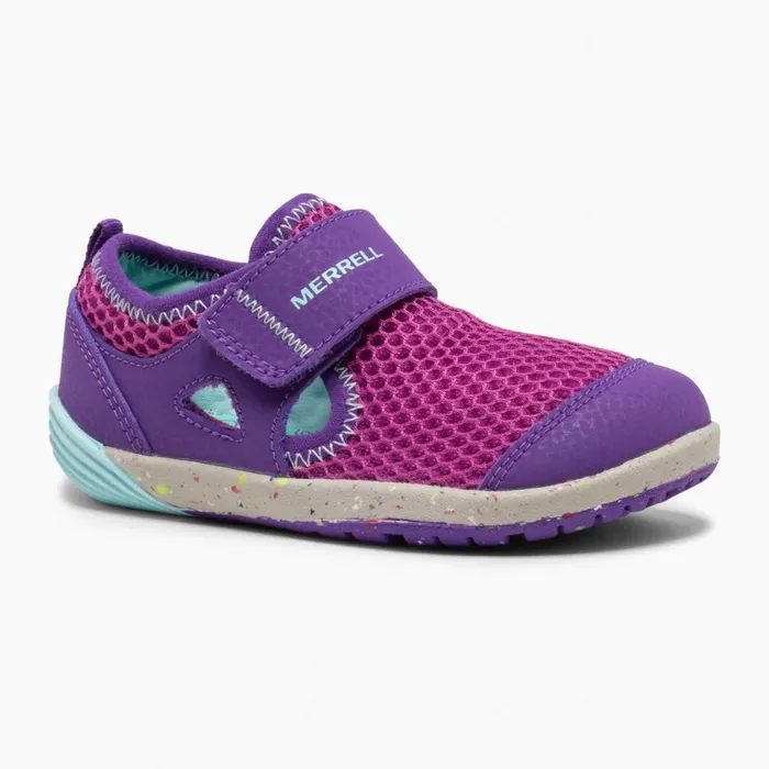 Merrell Sandals Kids Little Bare Steps H2o Sneaker Purpleturquoise