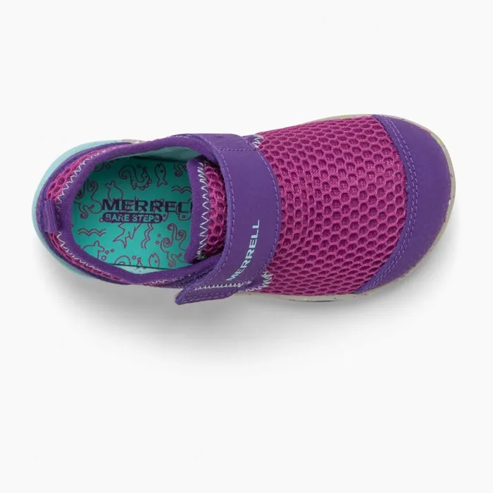 Merrell Sandals Kids Little Bare Steps H2o Sneaker Purpleturquoise