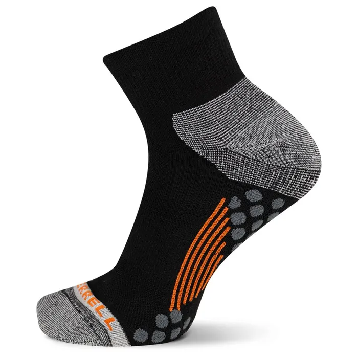Merrell Socks MenWomen Retrail 100 Recycled Quarter Sock Black