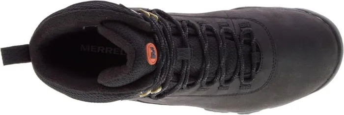 Merrell Winter Boots Men Vego Thermo Mid Leather Waterproof Black