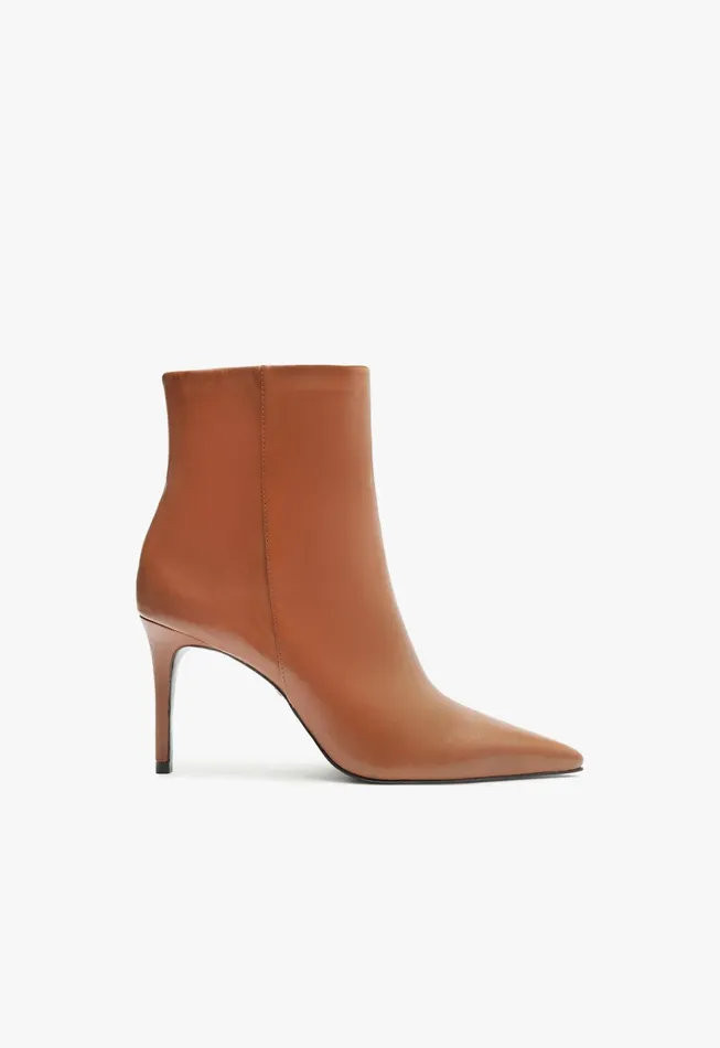 Mikki Bootie Brown Women Schutz Shoes Mikki Boots