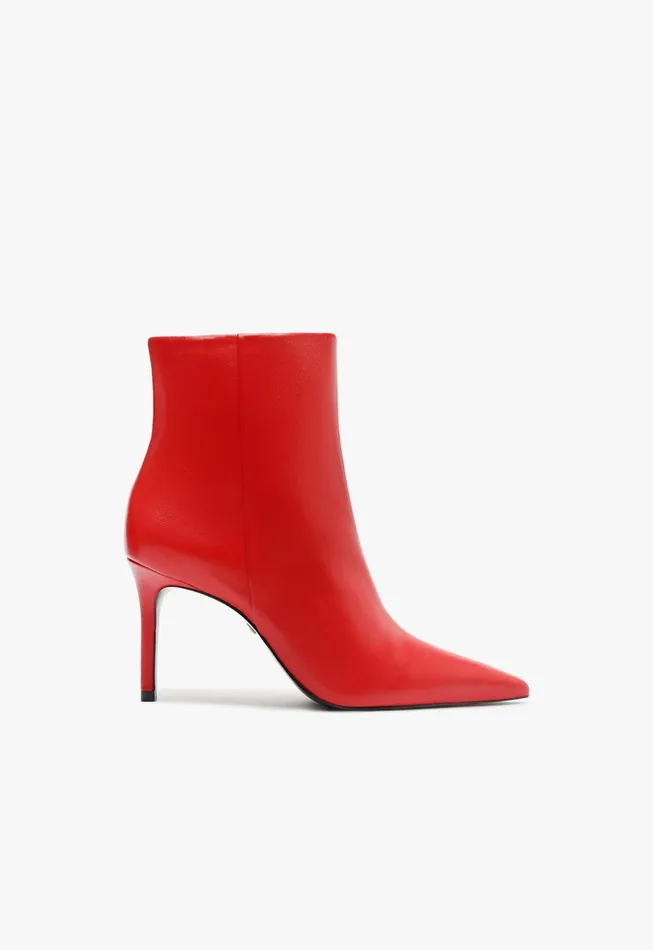 Mikki Bootie Red Women Schutz Shoes Mikki Boots