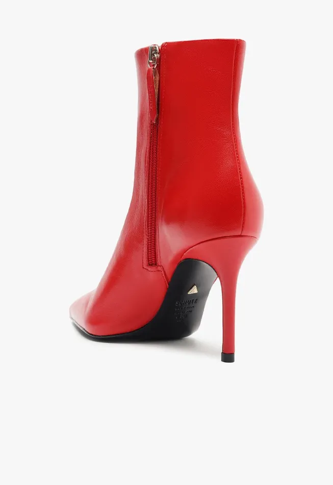 Mikki Bootie Red Women Schutz Shoes Mikki Boots Mikki Bootie Red Women Schutz Shoes Mikki Boots