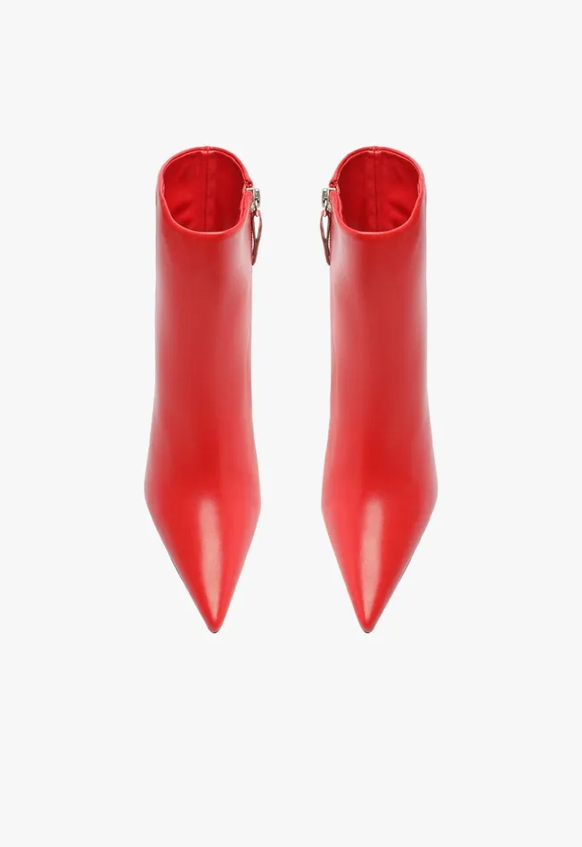 Mikki Bootie Red Women Schutz Shoes Mikki Boots Mikki Bootie Red Women Schutz Shoes Mikki Boots