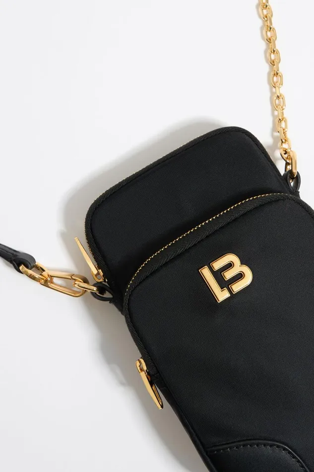 Mini Black Nylon Crossbody Bag Black Women Bimba Y Lola Mini Bags Mini Black Nylon Crossbody Bag Black Women Bimba Y Lola Mini Bags