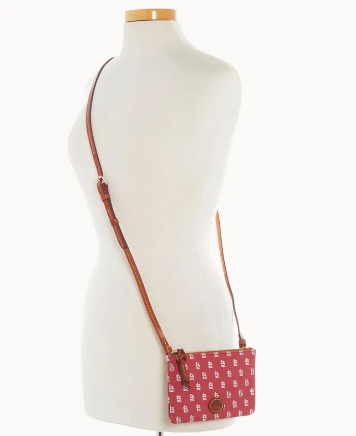 MLB Cardinals Top Zip Crossbody Cardinals Woman Dooney and Bourke Crossbodies MLB Cardinals Top Zip Crossbody Cardinals Woman Dooney and Bourke Crossbodies