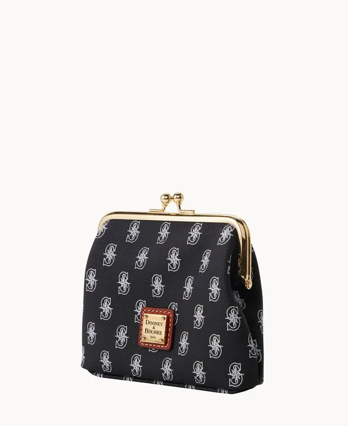MLB Mariners Large Framed Purse Mariners ManWoman Dooney and Bourke Wallets MLB Mariners Large Framed Purse Mariners ManWoman Dooney and Bourke Wallets