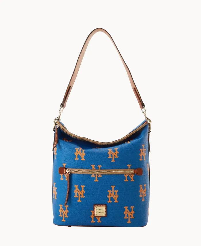 MLB Mets Large Sac Mets Woman Dooney and Bourke Shoulder Bags