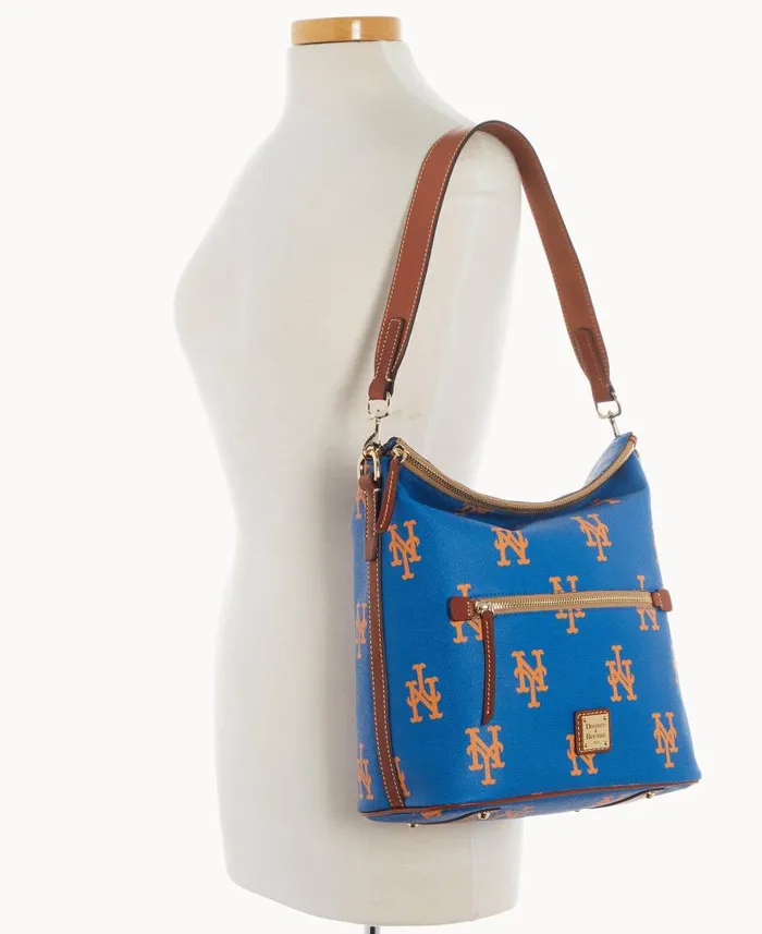 MLB Mets Large Sac Mets Woman Dooney and Bourke Shoulder Bags MLB Mets Large Sac Mets Woman Dooney and Bourke Shoulder Bags