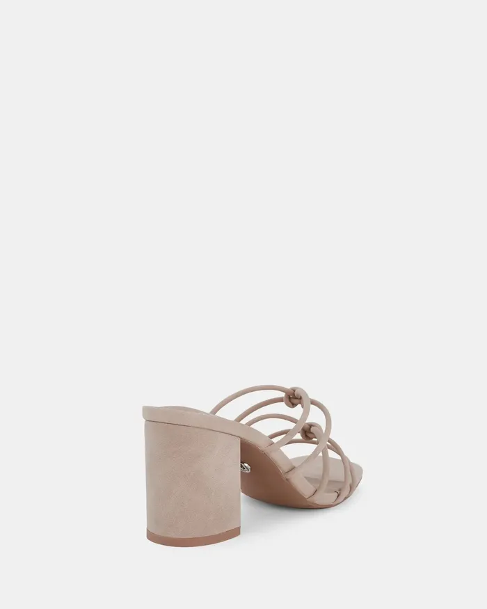 MODENA NUDE Open Toe Heels Party NOVO Shoes Women