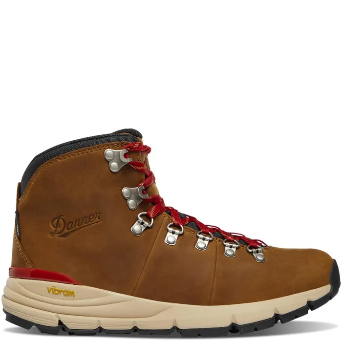 Mountain 600 Leaf GTX Grizzly BrownRhodo Red Women Danner Boots