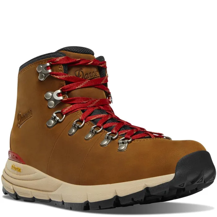 Mountain 600 Leaf GTX Grizzly BrownRhodo Red Women Danner Boots