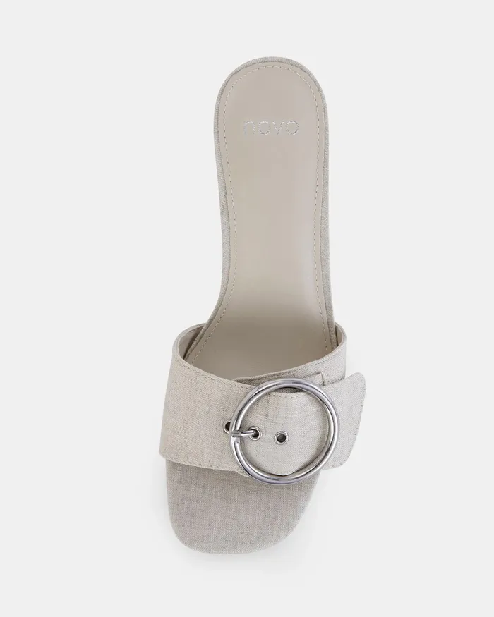 Mules UMAYMA LINEN Mules 8211 NOVO Shoes Women