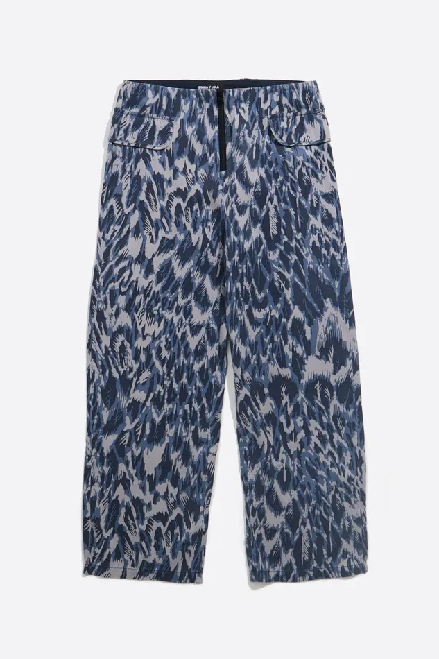 Navy Blue Print Plumancha Fluid Trousers Plumancha Navy Women Bimba Y Lola Trousers Navy Blue Print Plumancha Fluid Trousers Plumancha Navy Women Bimba Y Lola Trousers
