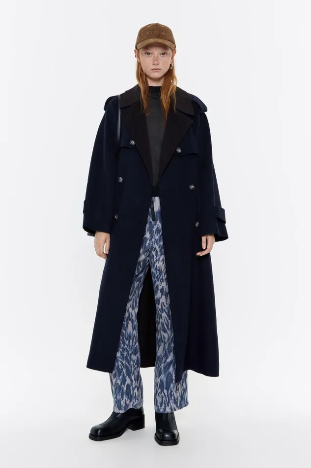 Navy Blue Print Plumancha Fluid Trousers Plumancha Navy Women Bimba Y Lola Trousers Navy Blue Print Plumancha Fluid Trousers Plumancha Navy Women Bimba Y Lola Trousers