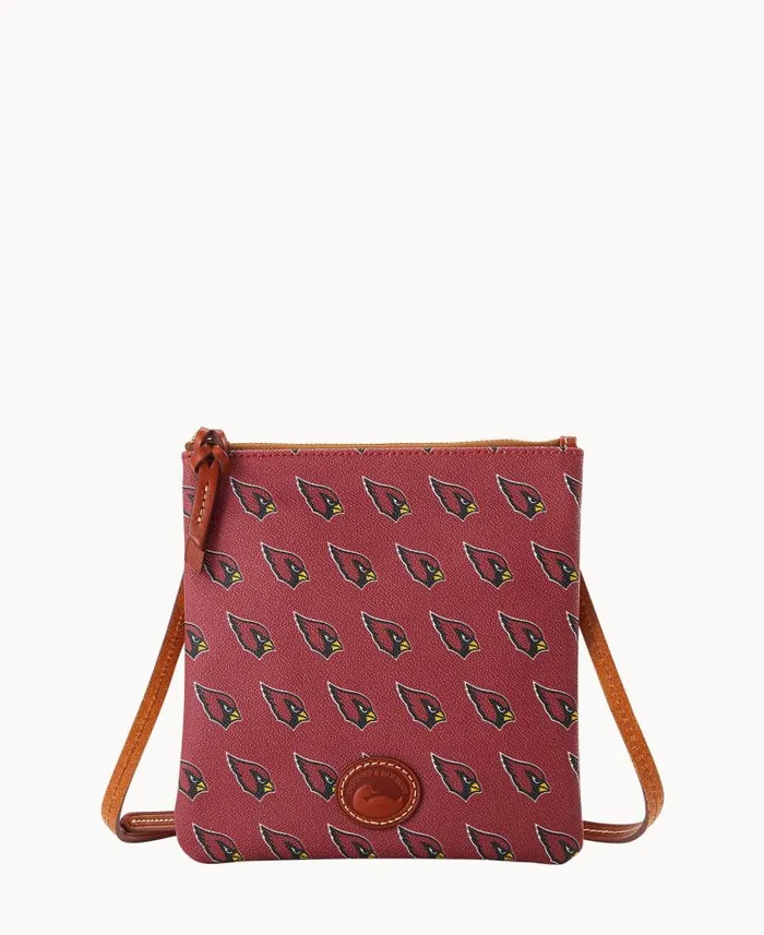 NFL AZ Cardinals North South Top Zip Crossbody Cardinals Woman Dooney and Bourke Crossbodies NFL AZ Cardinals North South Top Zip Crossbody Cardinals Woman Dooney and Bourke Crossbodies