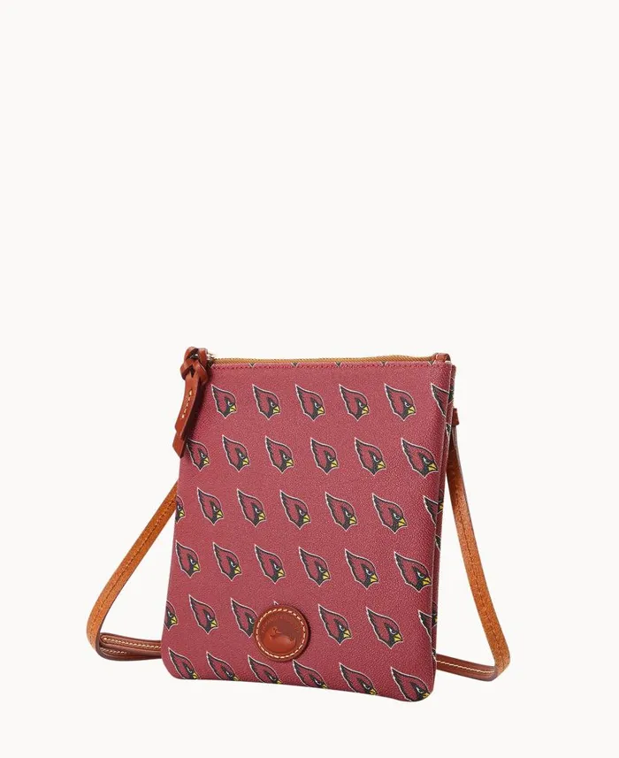 NFL AZ Cardinals North South Top Zip Crossbody Cardinals Woman Dooney and Bourke Crossbodies NFL AZ Cardinals North South Top Zip Crossbody Cardinals Woman Dooney and Bourke Crossbodies