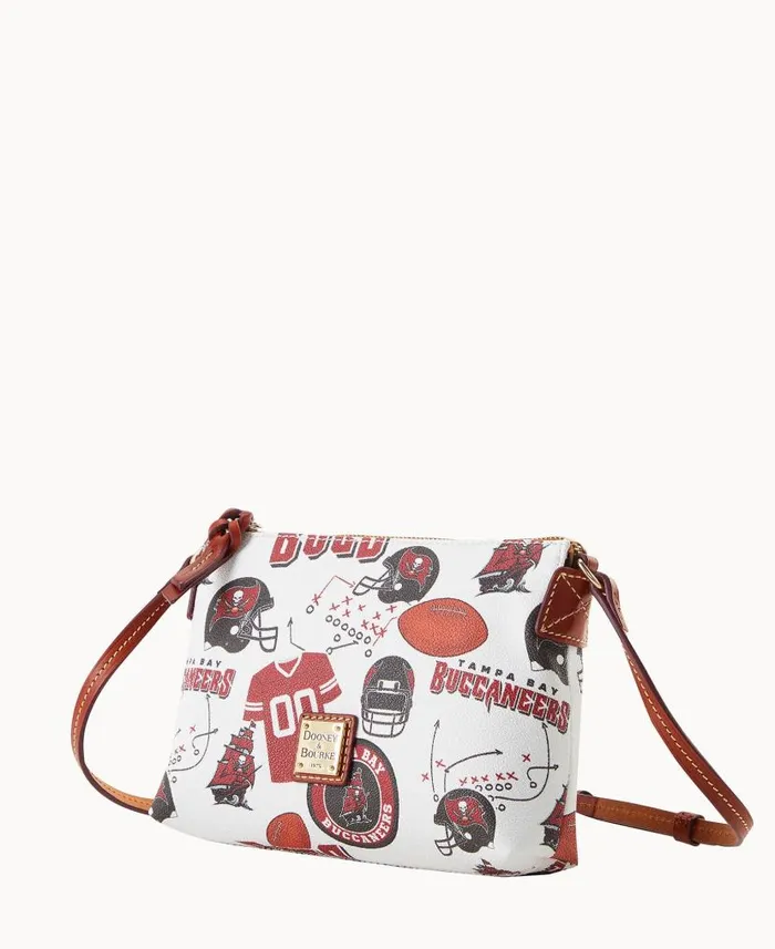 NFL Buccaneers Crossbody Pouchette Buccaneers Woman Dooney and Bourke Crossbodies NFL Buccaneers Crossbody Pouchette Buccaneers Woman Dooney and Bourke Crossbodies