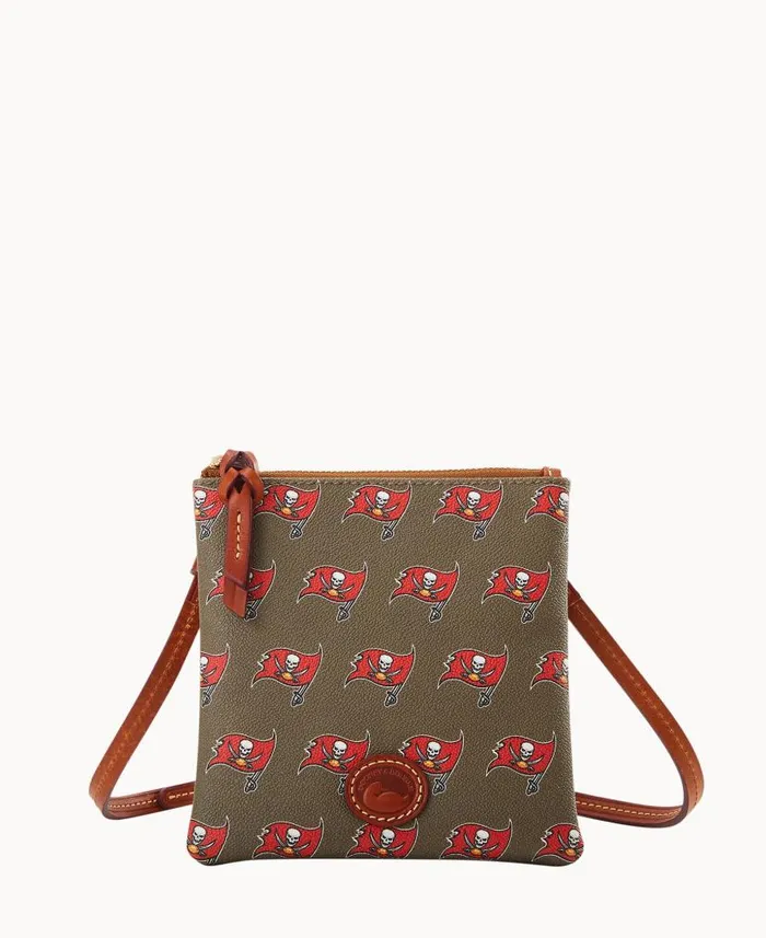 NFL Buccaneers Small North South Top Zip Crossbody Buccaneers Woman Dooney and Bourke Crossbodies NFL Buccaneers Small North South Top Zip Crossbody Buccaneers Woman Dooney and Bourke Crossbodies