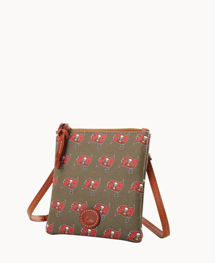 NFL Buccaneers Small North South Top Zip Crossbody Buccaneers Woman Dooney and Bourke Crossbodies NFL Buccaneers Small North South Top Zip Crossbody Buccaneers Woman Dooney and Bourke Crossbodies
