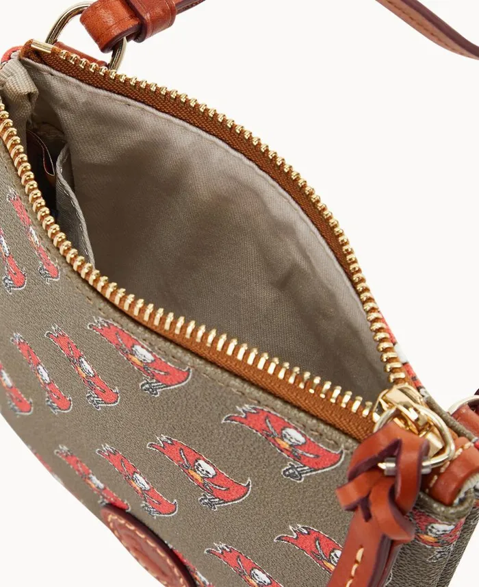 NFL Buccaneers Small North South Top Zip Crossbody Buccaneers Woman Dooney and Bourke Crossbodies NFL Buccaneers Small North South Top Zip Crossbody Buccaneers Woman Dooney and Bourke Crossbodies