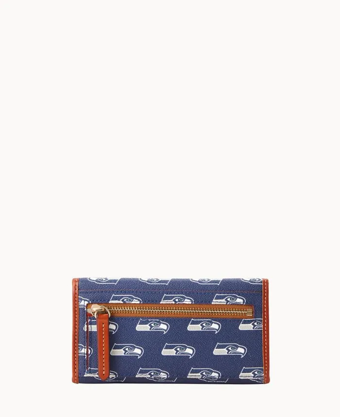 NFL Seahawks Cont Clutch Seahawks ManWoman Dooney and Bourke Wallets NFL Seahawks Cont Clutch Seahawks ManWoman Dooney and Bourke Wallets