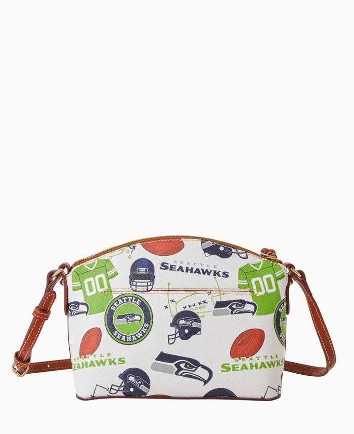 NFL Seahawks Suki Crossbody Seahawks Woman Dooney and Bourke Crossbodies NFL Seahawks Suki Crossbody Seahawks Woman Dooney and Bourke Crossbodies