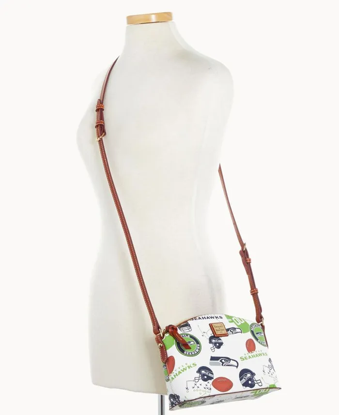 NFL Seahawks Suki Crossbody Seahawks Woman Dooney and Bourke Crossbodies NFL Seahawks Suki Crossbody Seahawks Woman Dooney and Bourke Crossbodies