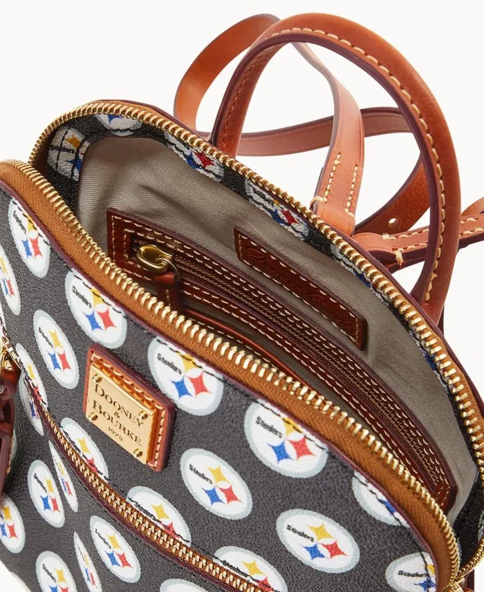 NFL Steelers Small Backpack Steelers Woman Dooney and Bourke Backpacks