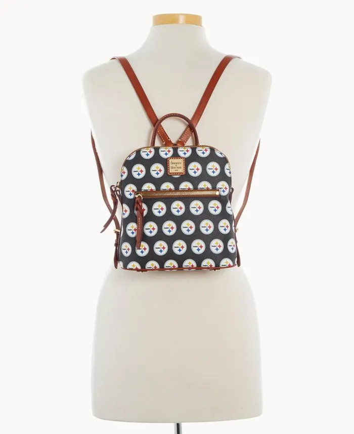 NFL Steelers Small Backpack Steelers Woman Dooney and Bourke Backpacks