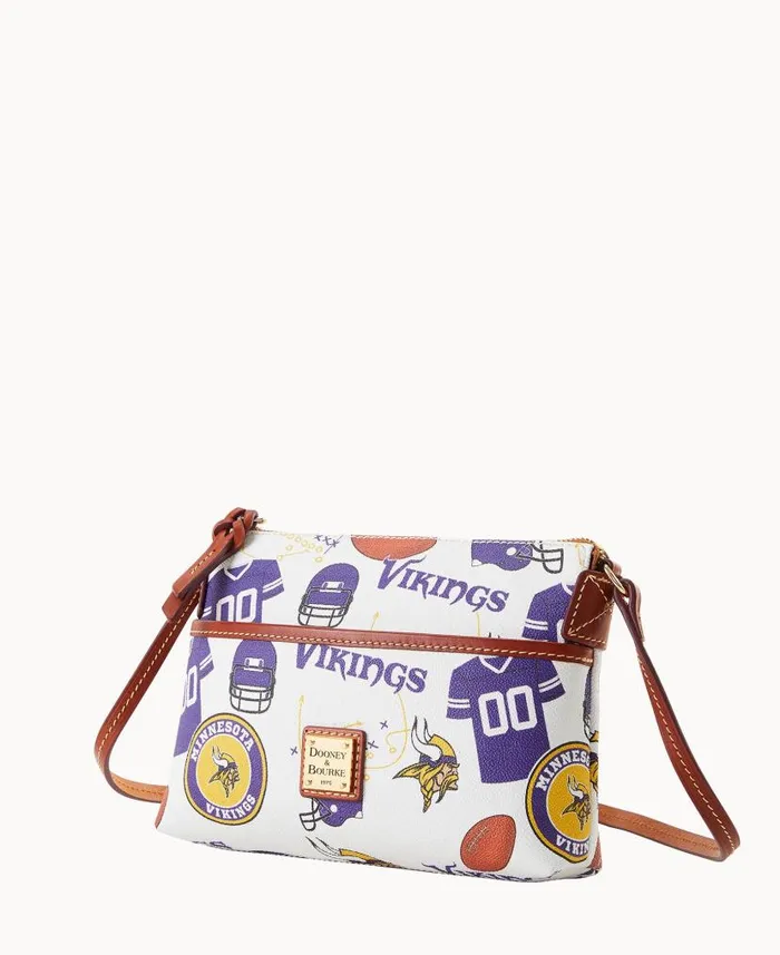 NFL Vikings Ginger Crossbody Vikings Woman Dooney and Bourke Crossbodies NFL Vikings Ginger Crossbody Vikings Woman Dooney and Bourke Crossbodies