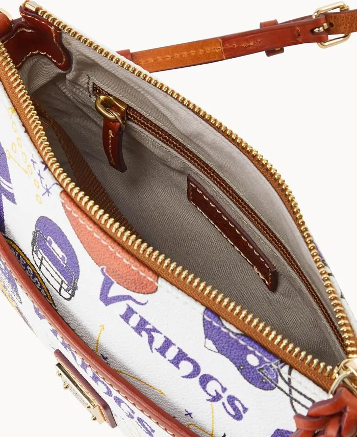 NFL Vikings Ginger Crossbody Vikings Woman Dooney and Bourke Crossbodies NFL Vikings Ginger Crossbody Vikings Woman Dooney and Bourke Crossbodies