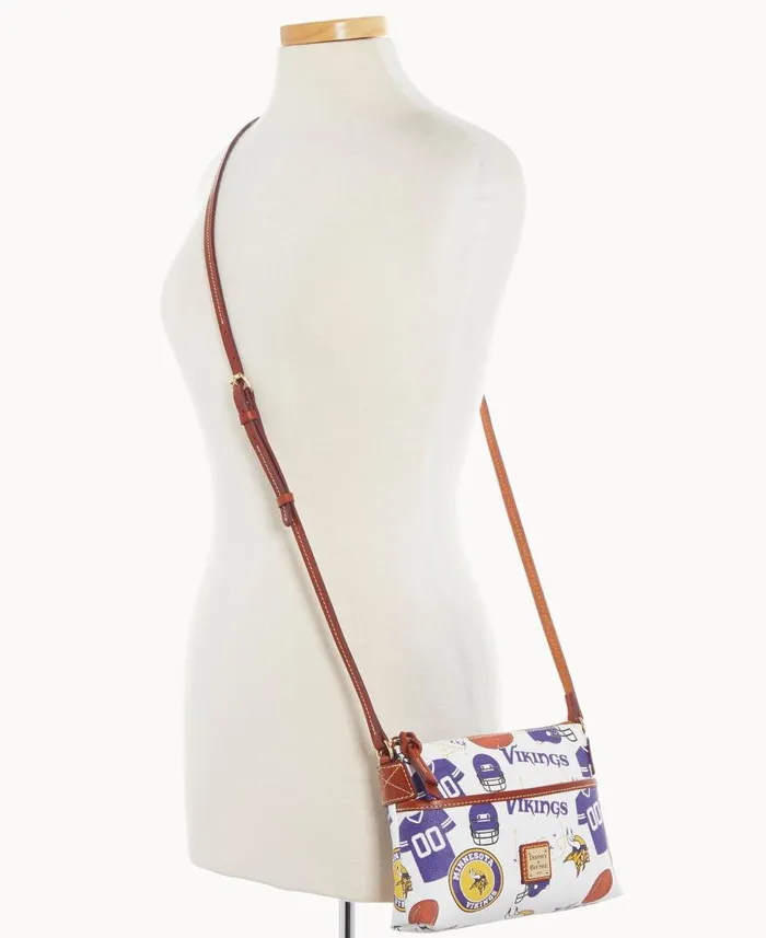 NFL Vikings Ginger Crossbody Vikings Woman Dooney and Bourke Crossbodies NFL Vikings Ginger Crossbody Vikings Woman Dooney and Bourke Crossbodies