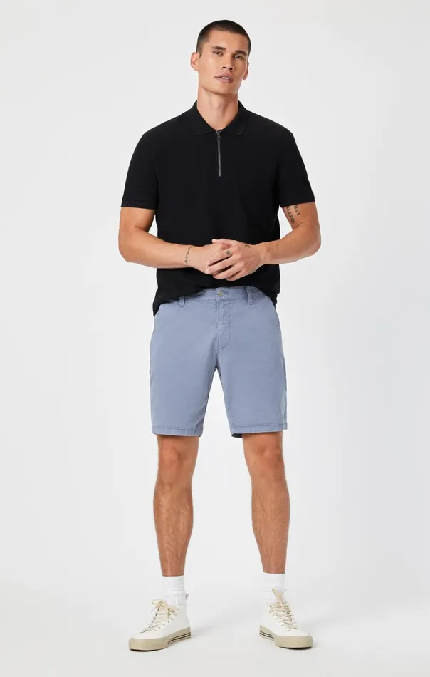 Noah Shorts In Flint Stone Luxe Twill Men Mavi Jeans Shorts