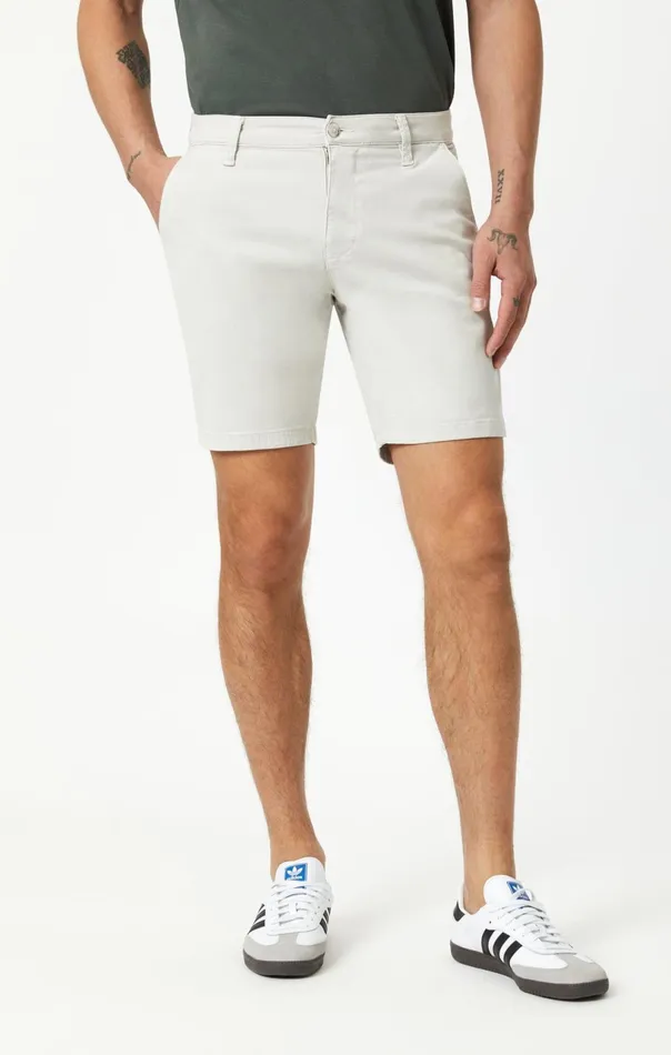 Noah Shorts In Oyster Mushroom Luxe Twill Men Mavi Jeans Shorts Noah Shorts In Oyster Mushroom Luxe Twill Men Mavi Jeans Shorts