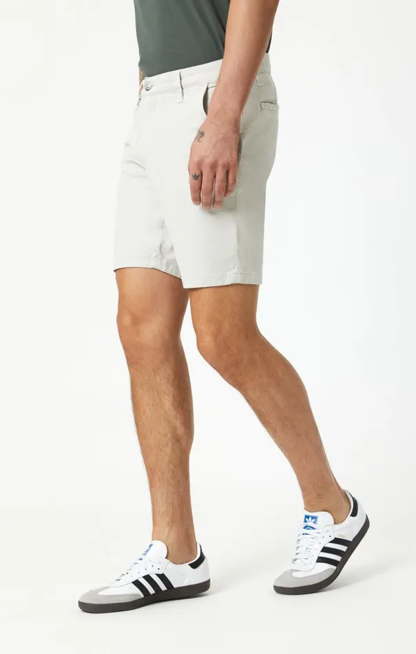 Noah Shorts In Oyster Mushroom Luxe Twill Men Mavi Jeans Shorts Noah Shorts In Oyster Mushroom Luxe Twill Men Mavi Jeans Shorts