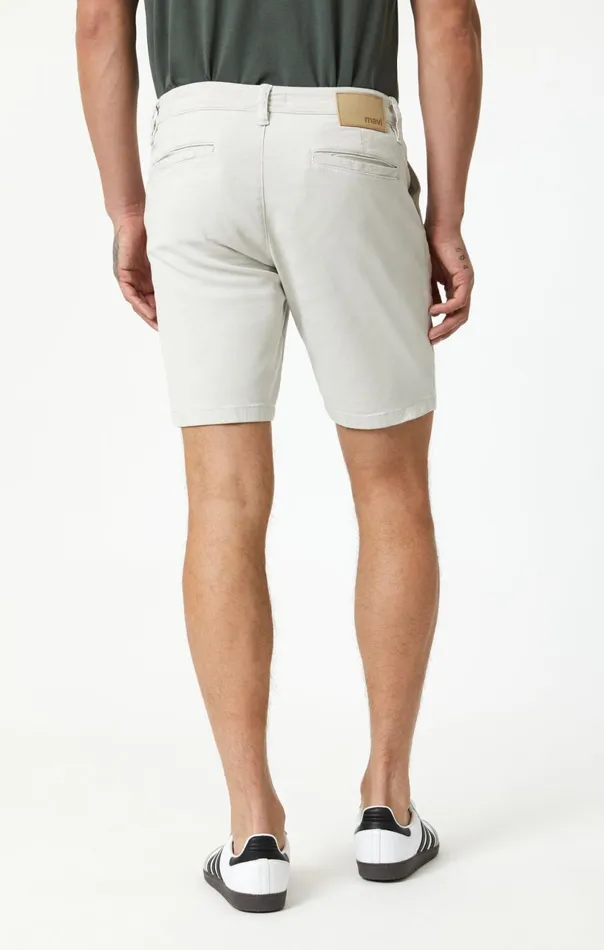 Noah Shorts In Oyster Mushroom Luxe Twill Men Mavi Jeans Shorts Noah Shorts In Oyster Mushroom Luxe Twill Men Mavi Jeans Shorts
