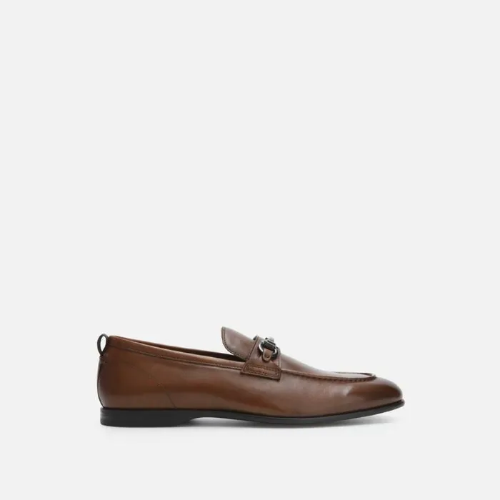 Nolan Bit Strap Solid Loafer Cognac Men Kenneth Cole Loafers
