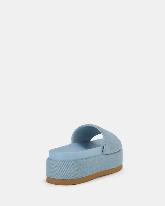 NOVO Shoes Slides Women SERAFINNA DENIM Sandals