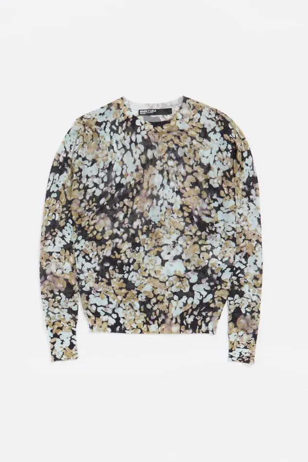 Ocher Lurex Leomimosa Sweater Leomimosa Ochre Women Bimba Y Lola Knitwear Ocher Lurex Leomimosa Sweater Leomimosa Ochre Women Bimba Y Lola Knitwear