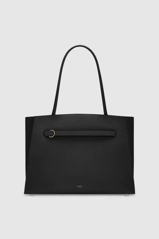 Oroton Audrey Large Tote Black Women Totes